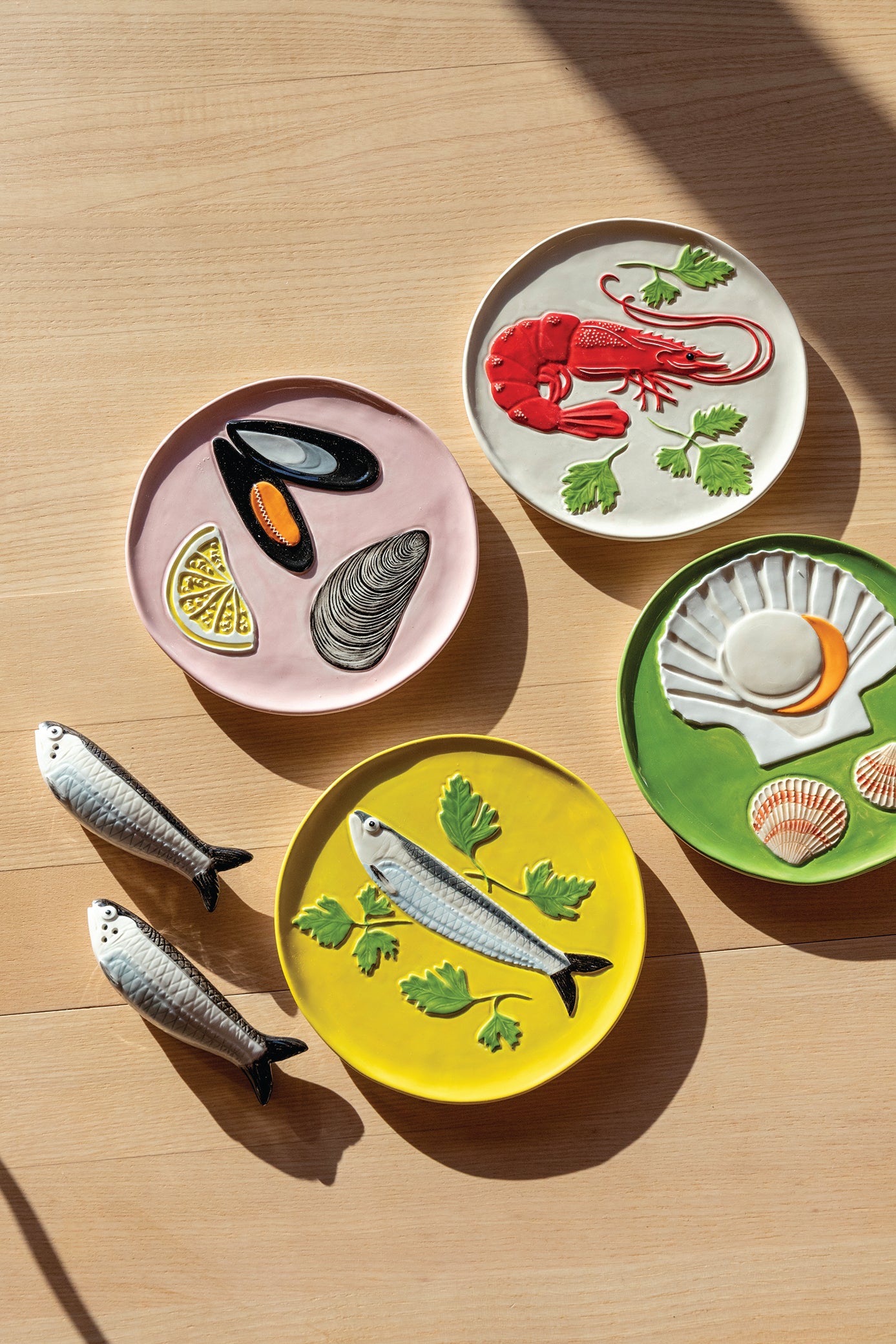 Plate De La Mer tallerkensæt - 4 stk.